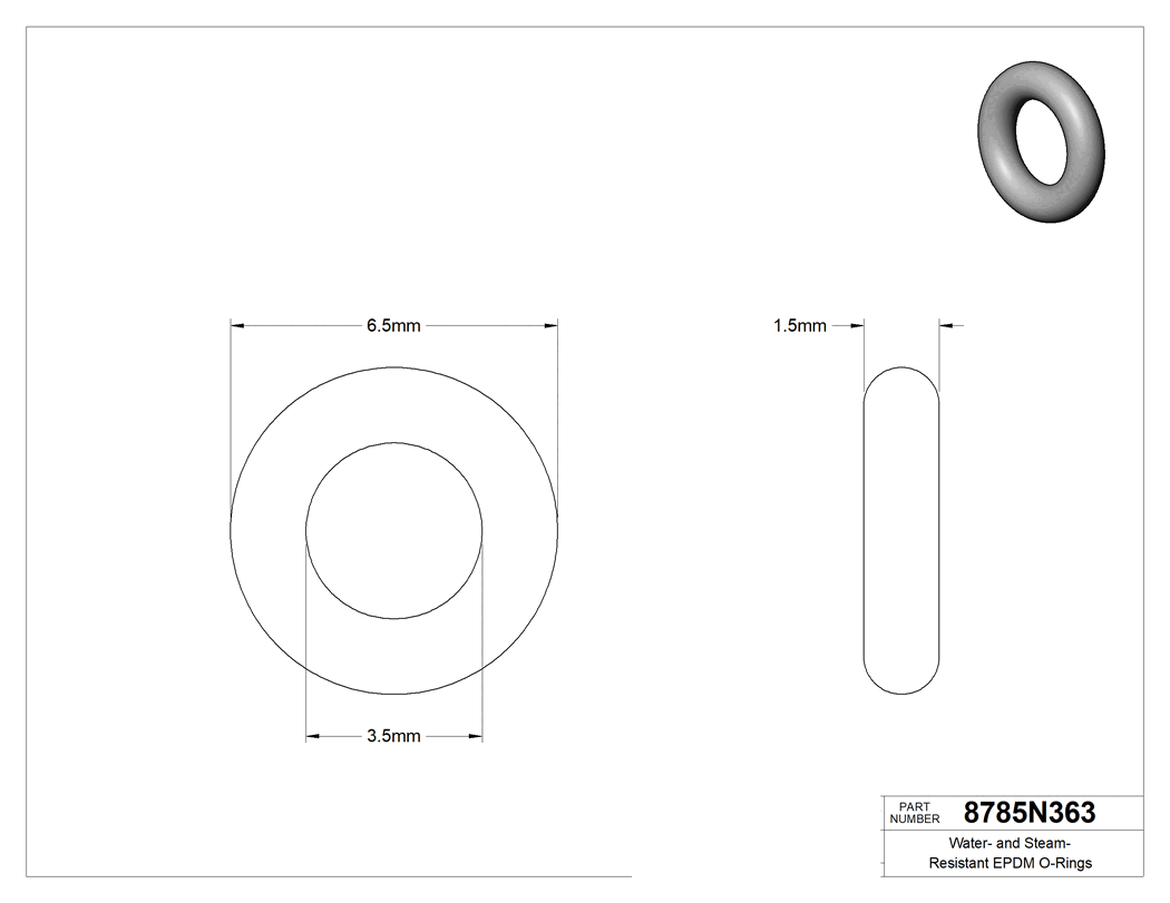 Technical drawing - 8785N363